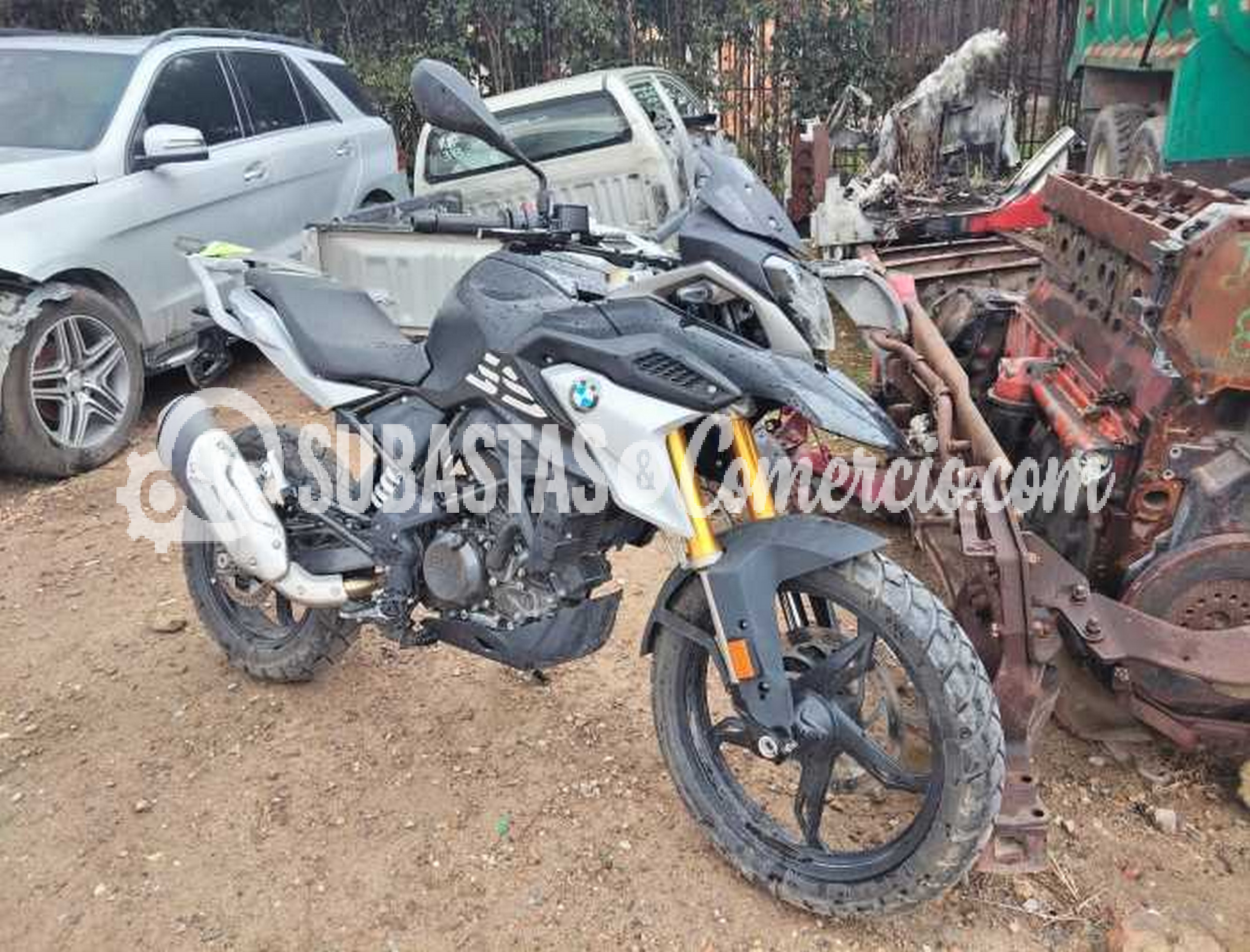Motocicleta Bmw G 310 gs Mod.2025 - Daños Placa - LFF73F