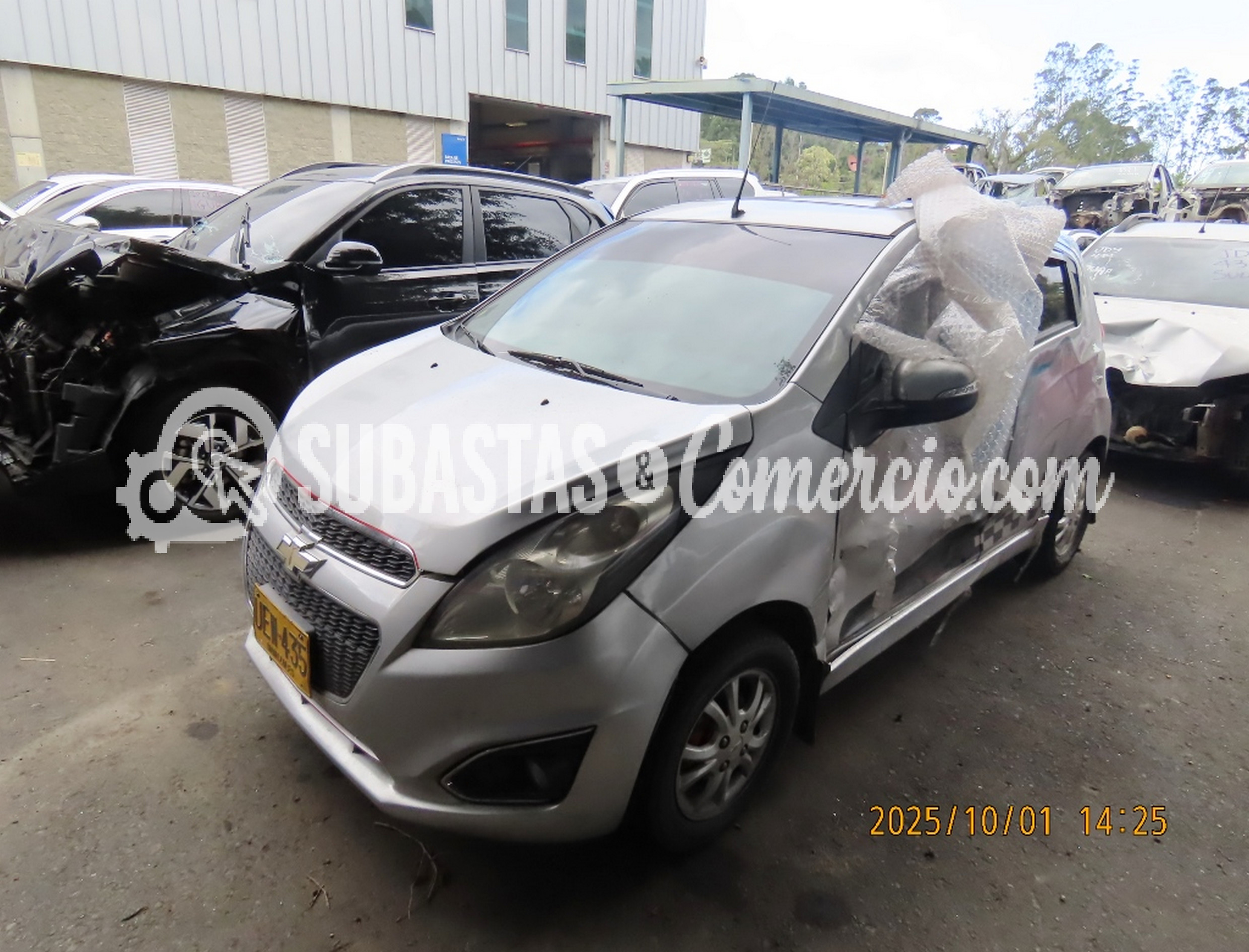 Automovil Chevrolet Spark Mod.2017 -Daños Placa- UEW435