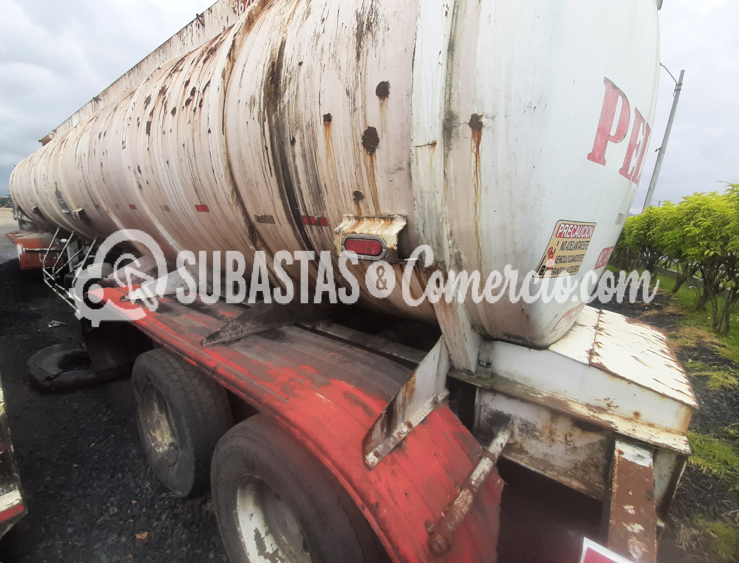 Tanque Intercol S.A. Modelo 2012 Placa - R79107