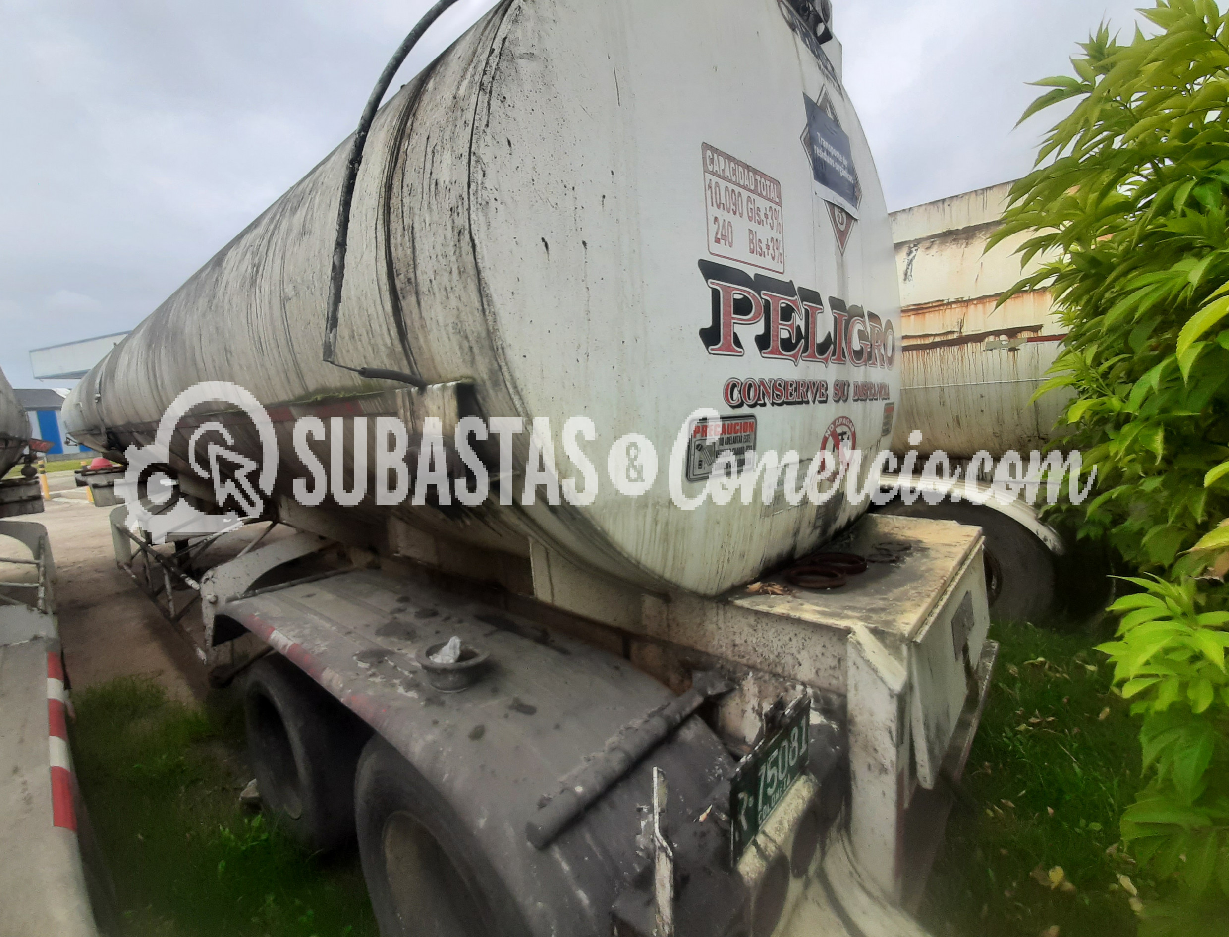 Tanque Carmex Modelo 2013 Placa - R75081