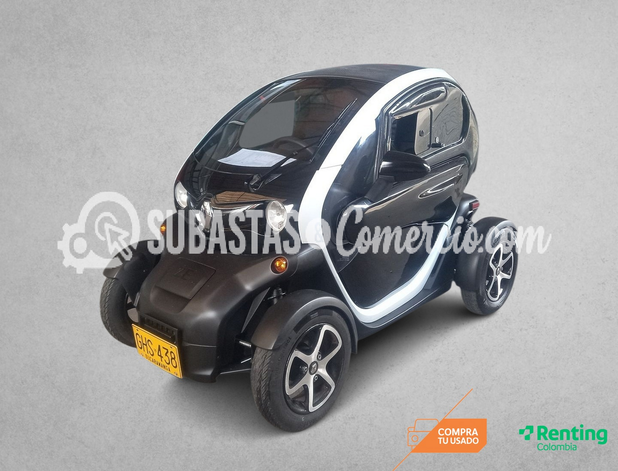 Automovil Renault Twizy technic Mod.2022 Placa - GHS438