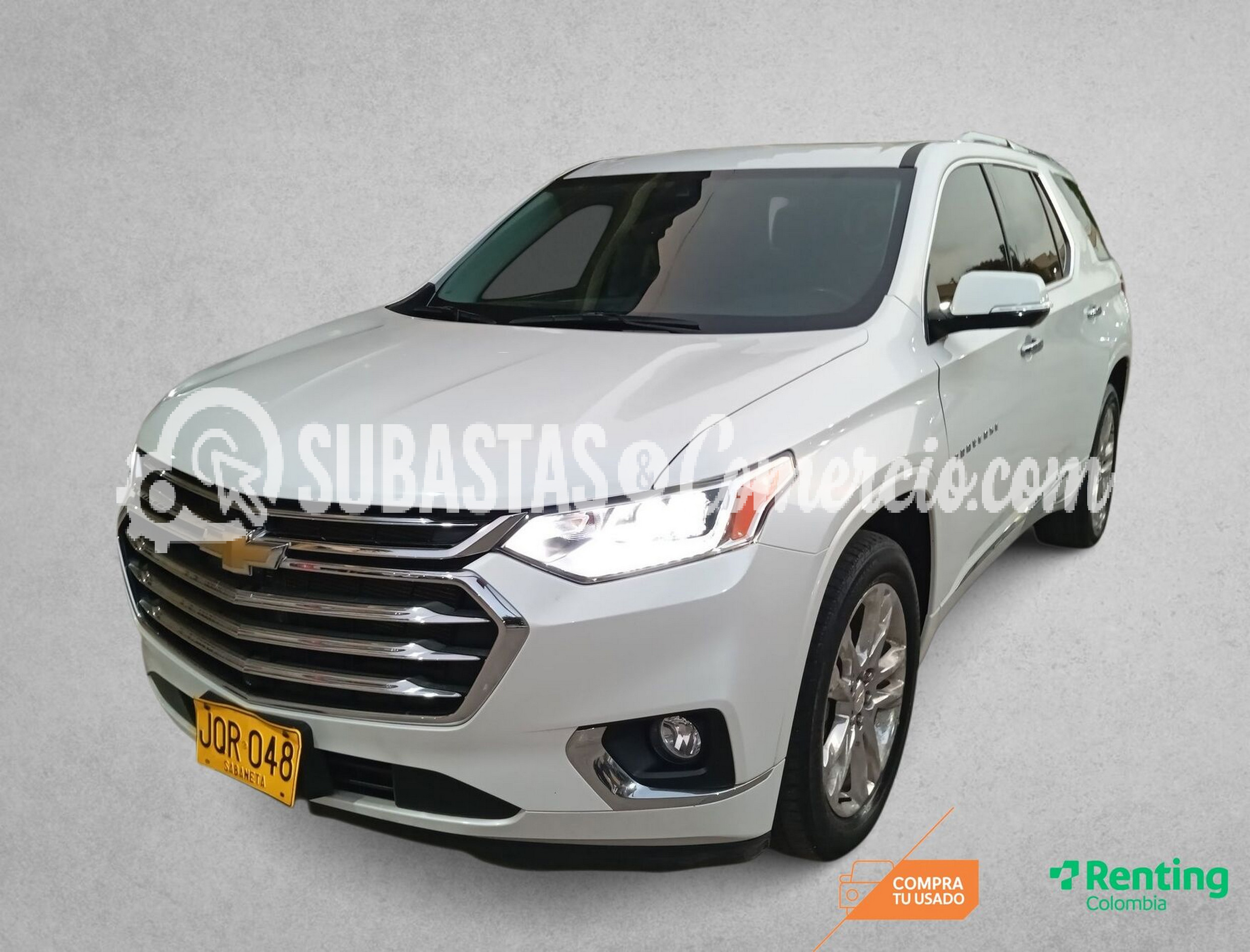 Camioneta - suv Chevrolet Traverse high country Mod.2020 Placa -JQR048
