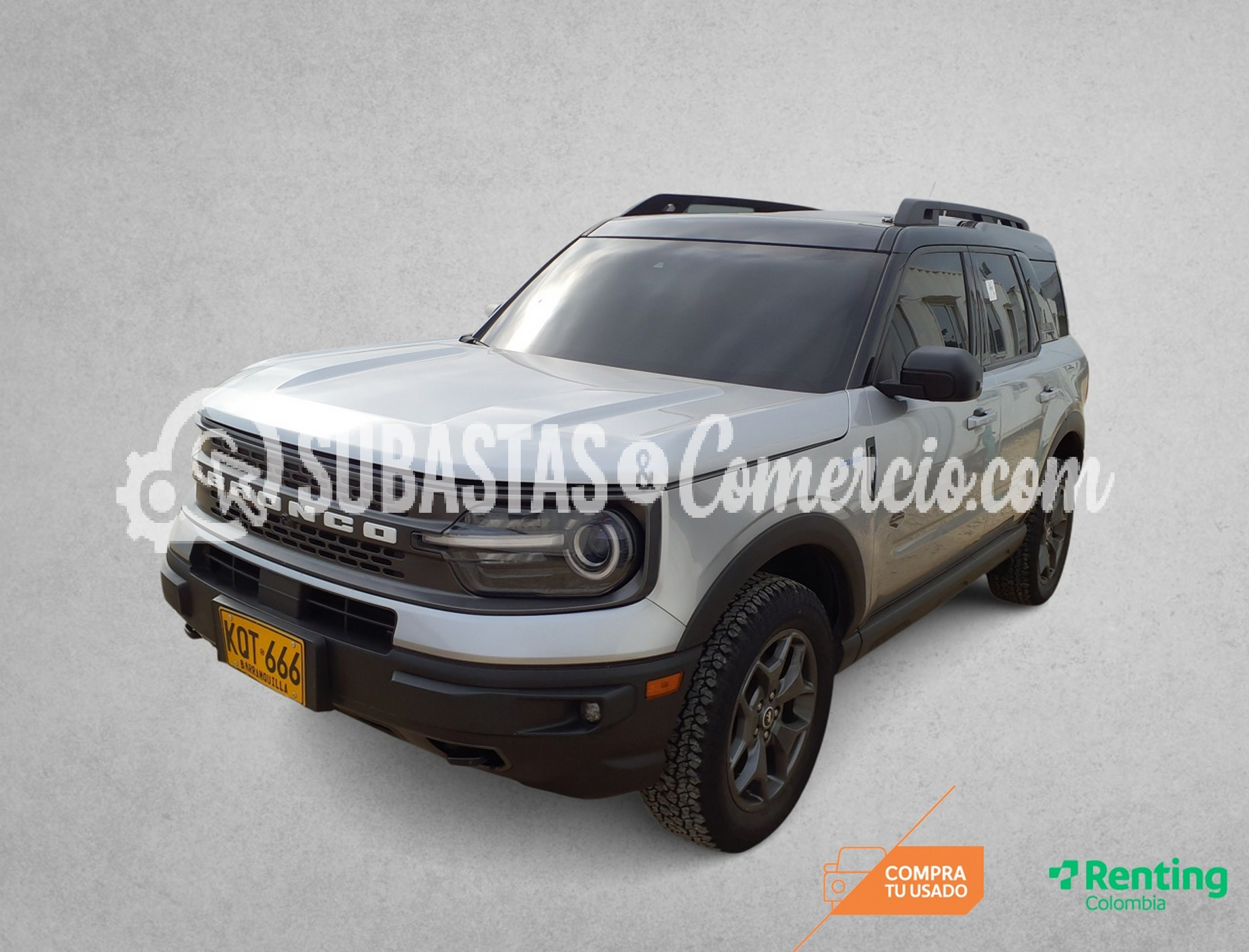 Camioneta - suv Ford Bronco sport wildtrack 4x4 Mod.2021 Placa - KQT66