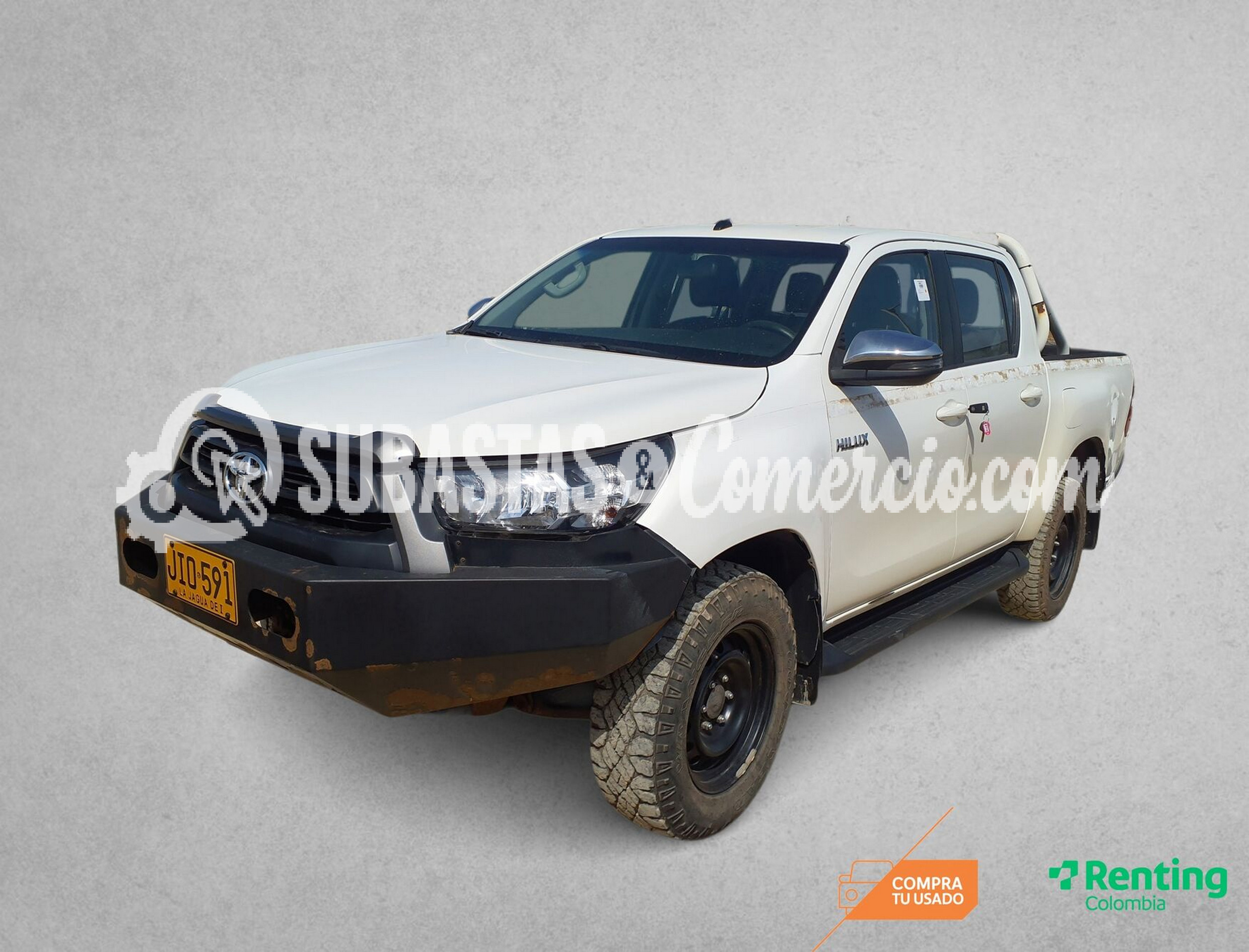 Pickup Toyota Hilux d.c. gasol. 2.7 4x4 Mod.2021 Placa - JIO591