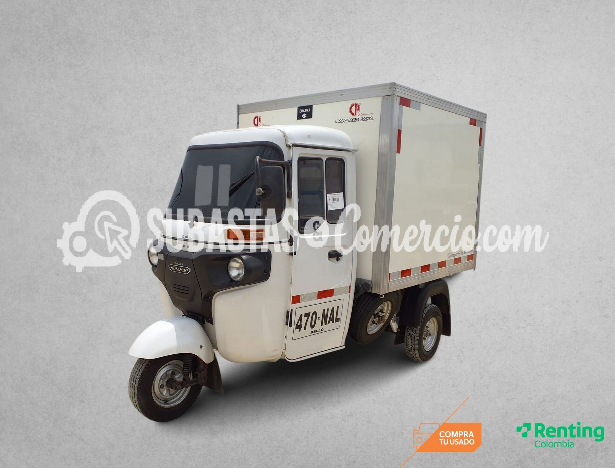 Motocarro Bajaj Re Maxima-c-pet Mod.2022 Placa - 470NAL
