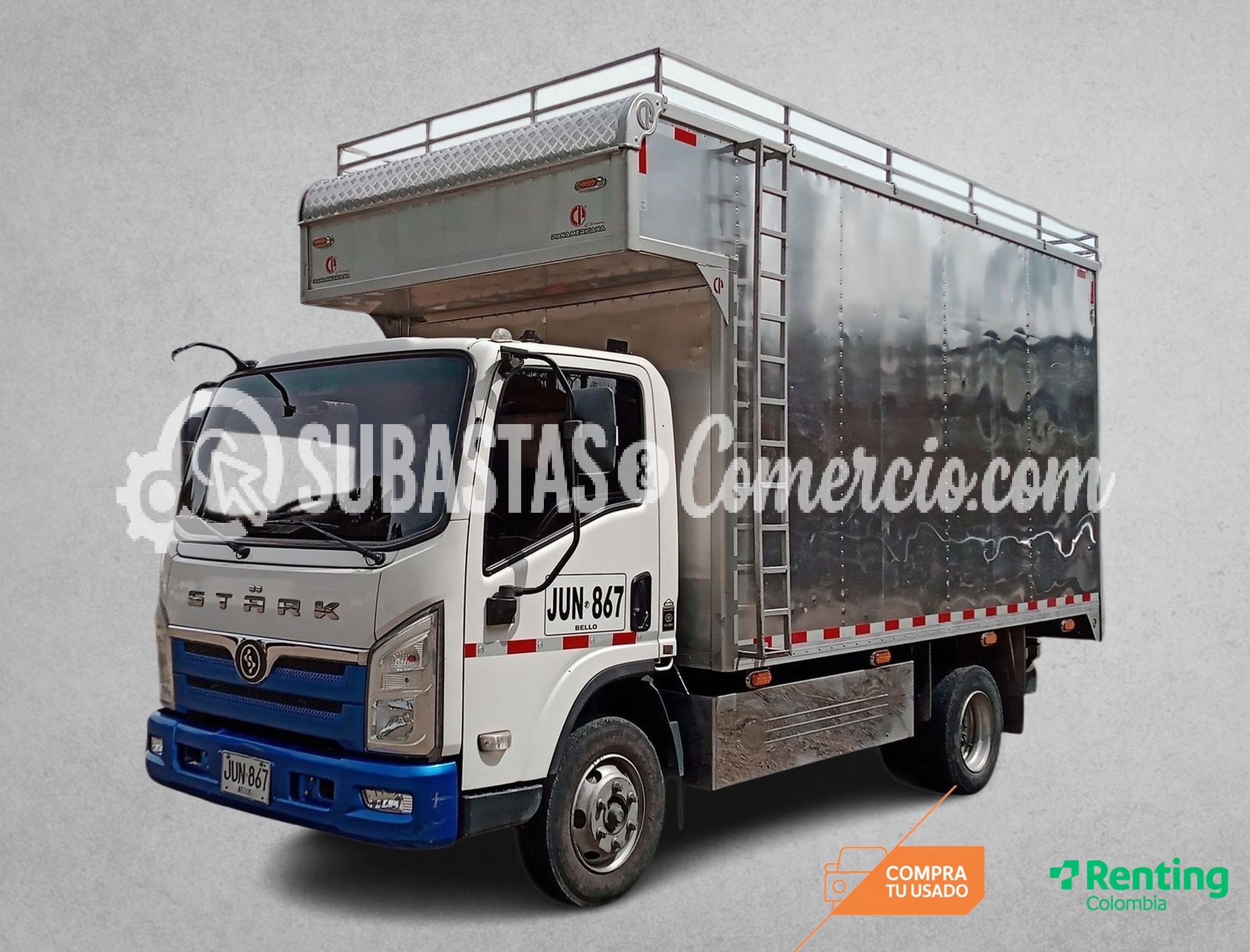 Camión Liviano Stärk E-Cargo 4.0t Mod.2019 Placa - JUN867
