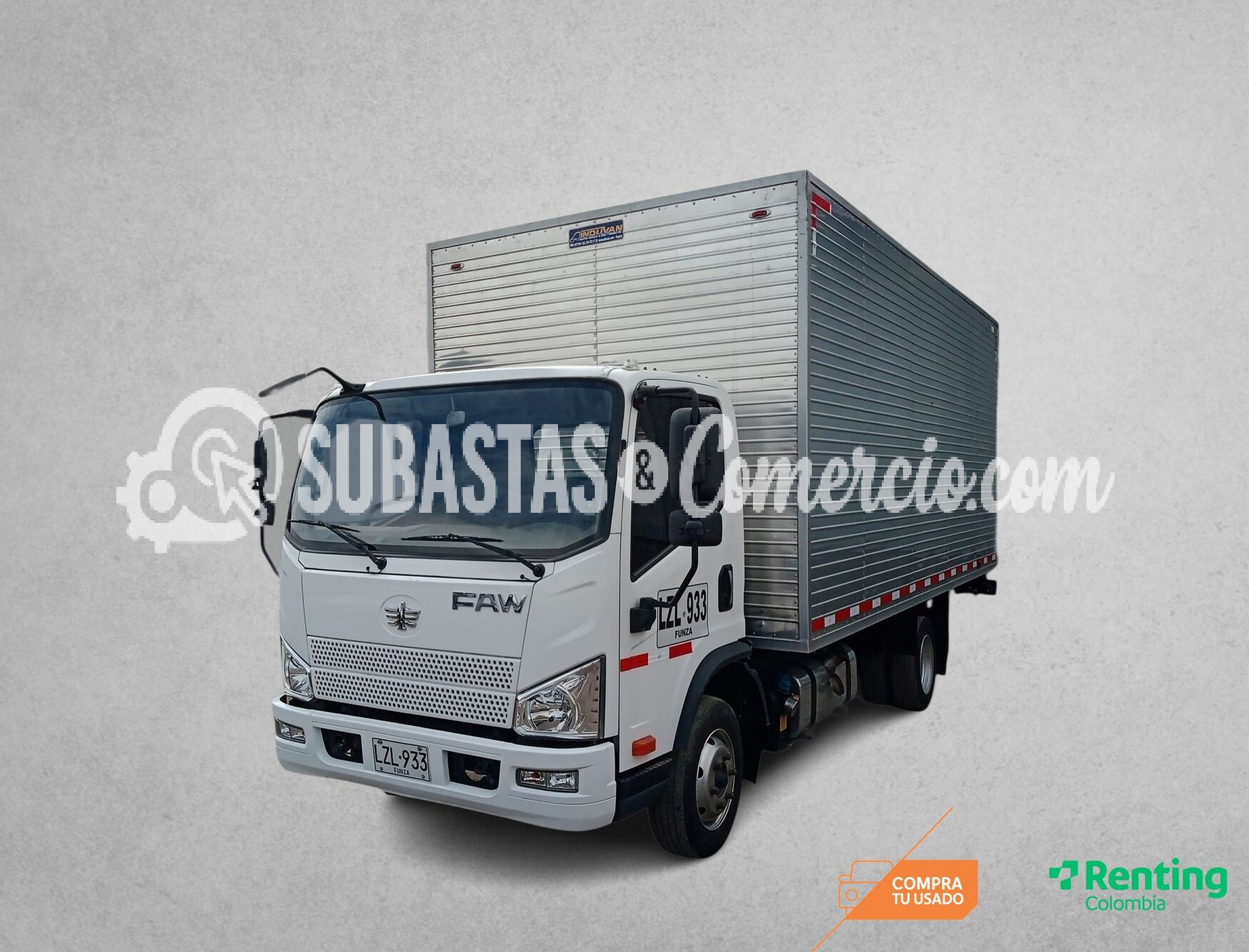 Camión liviano Faw Ca1073 Diesel 160hp pbv 8t Mod.2022 Placa - LZL933