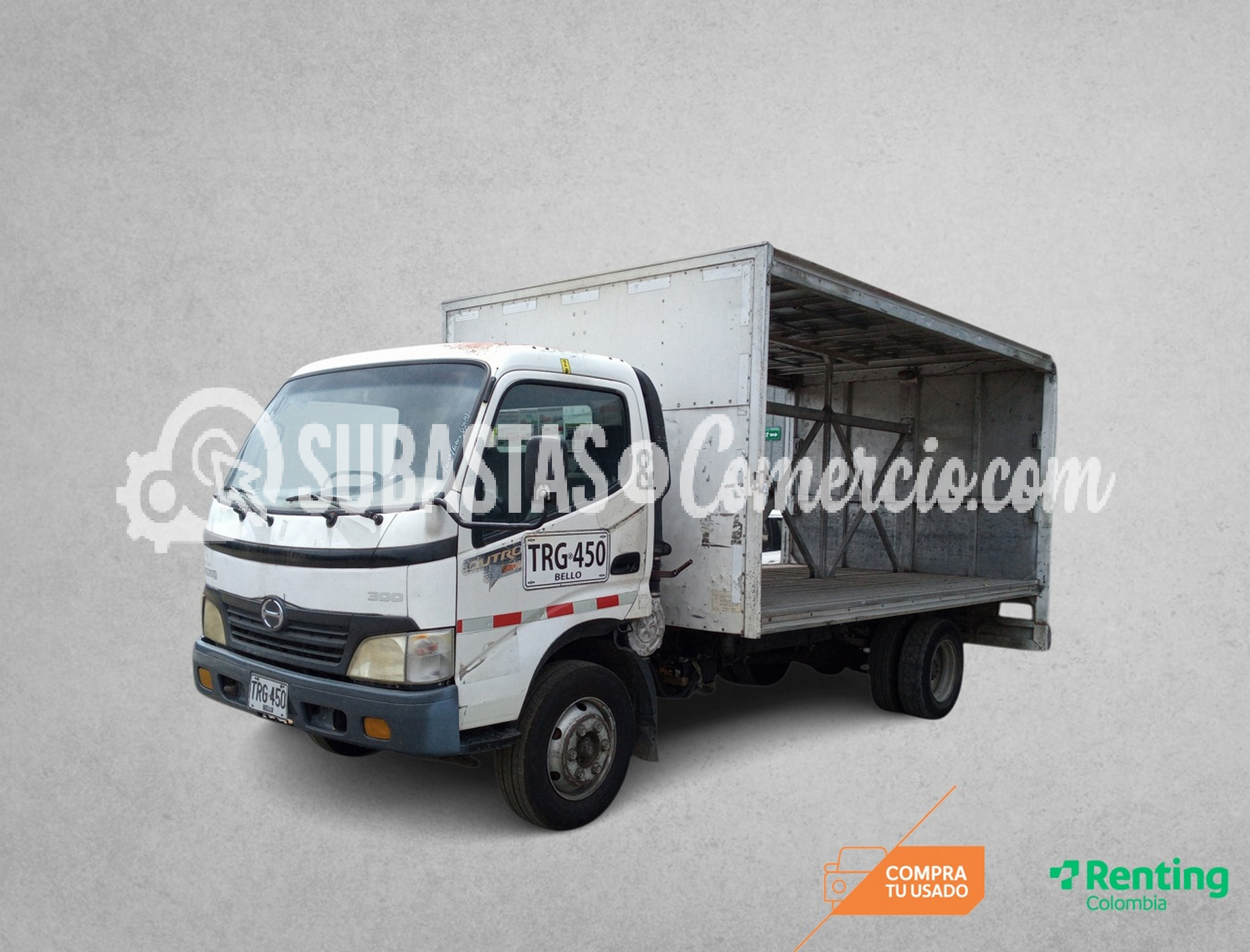 Camión Liviano Hino Dutro Max Mod.2010 Placa - TRG450