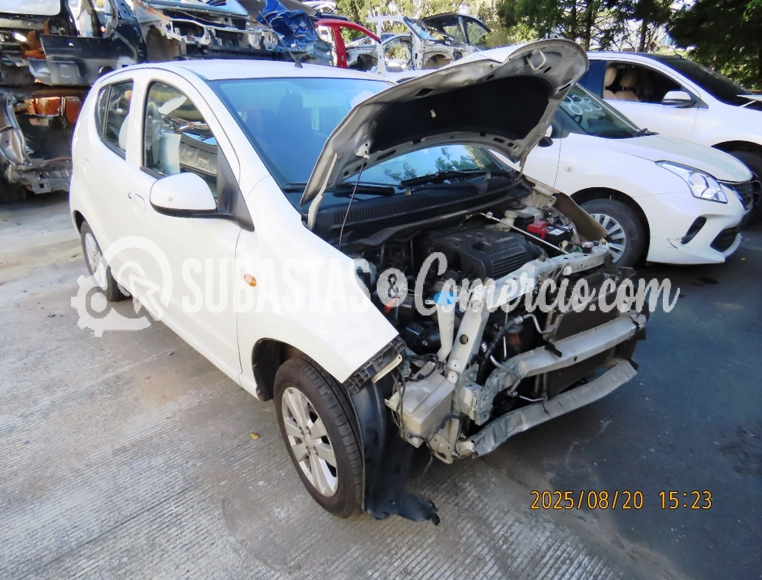 Automovil Suzuki Celerio Mod.2014 -Daños Placa - HPK589