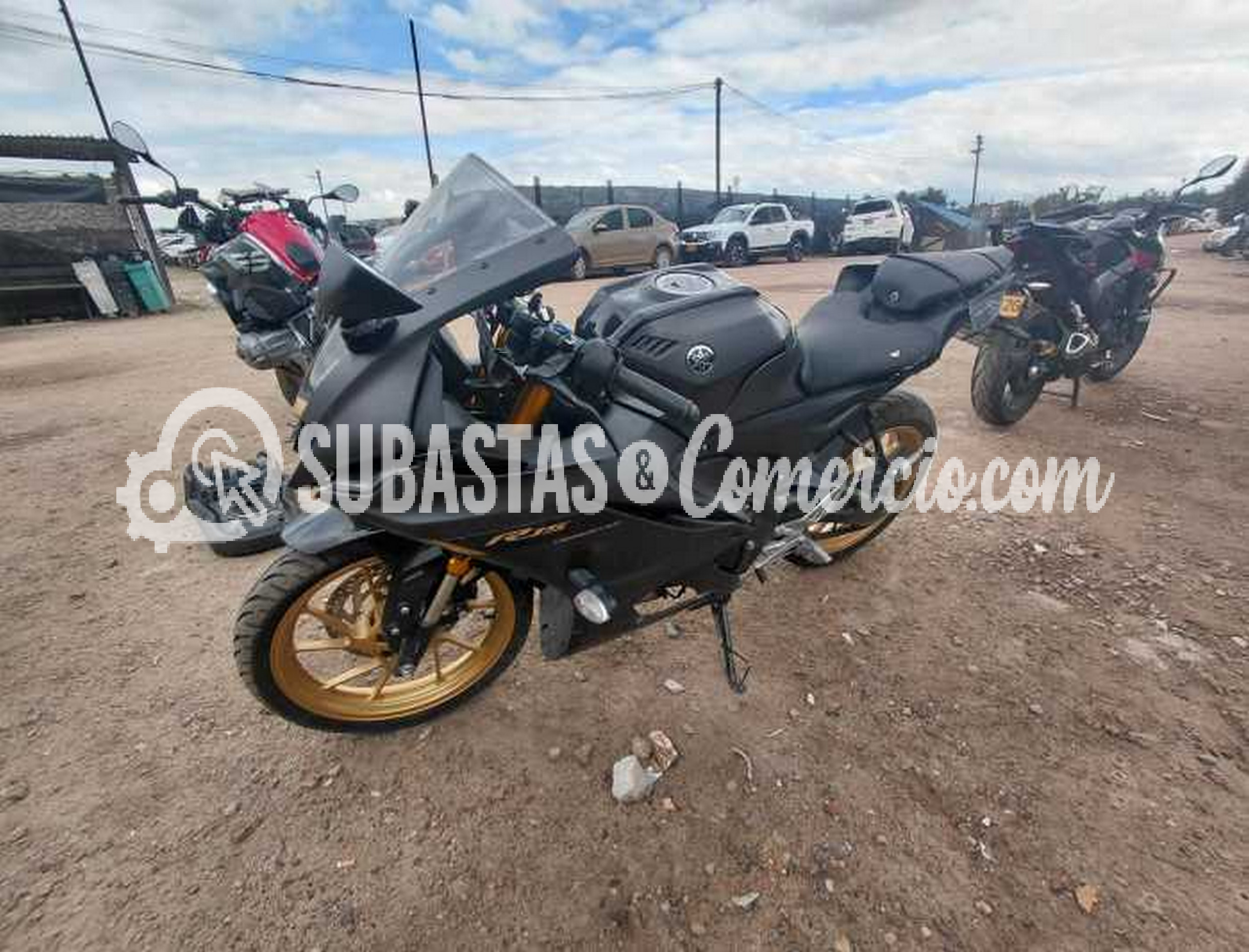 Motocicleta Yamaha Yzf155-a Mod.2026 -Daños Placa - KRQ65H