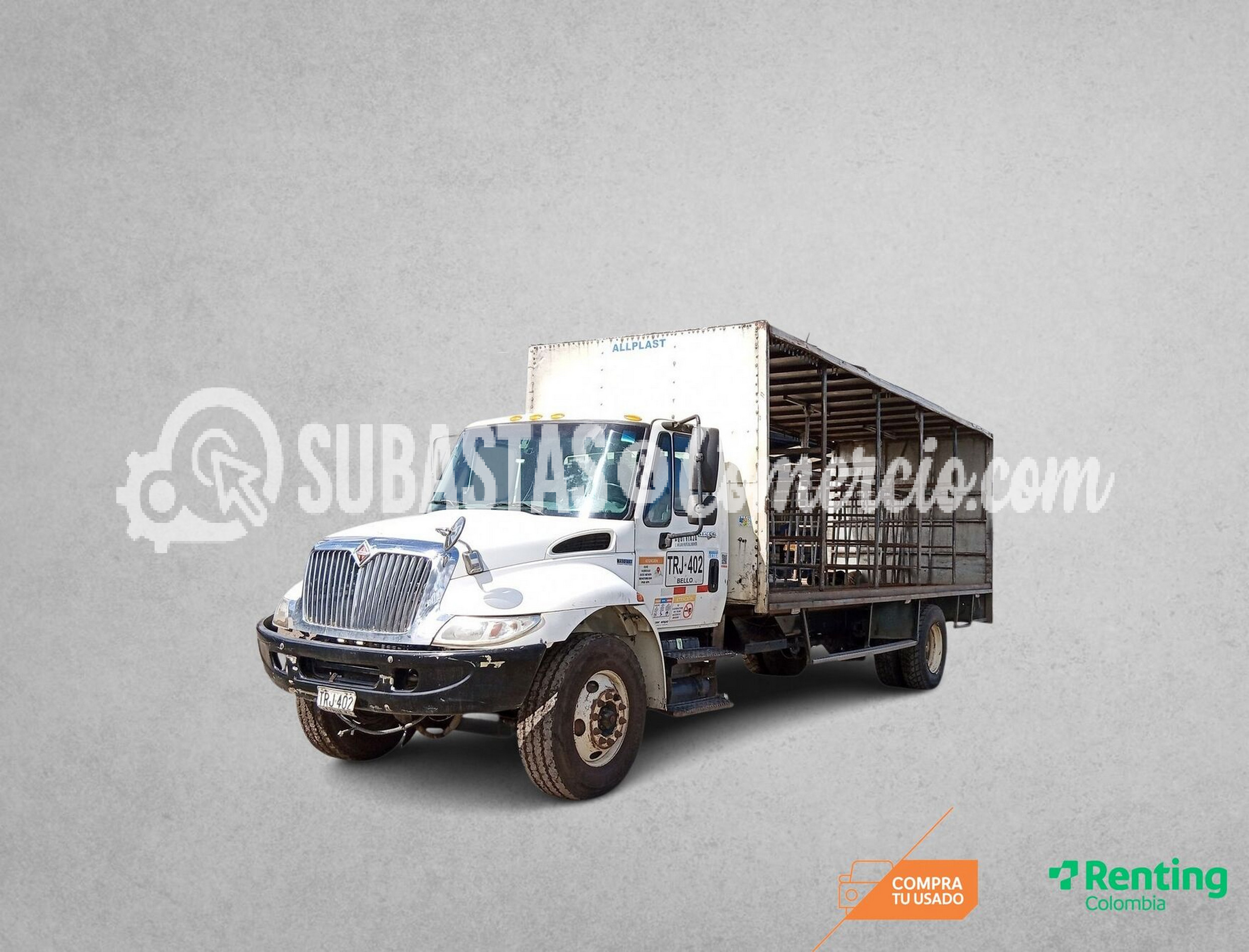 Camión Mediano International 4300 4x2 Mod.2012 Placa - TRJ402