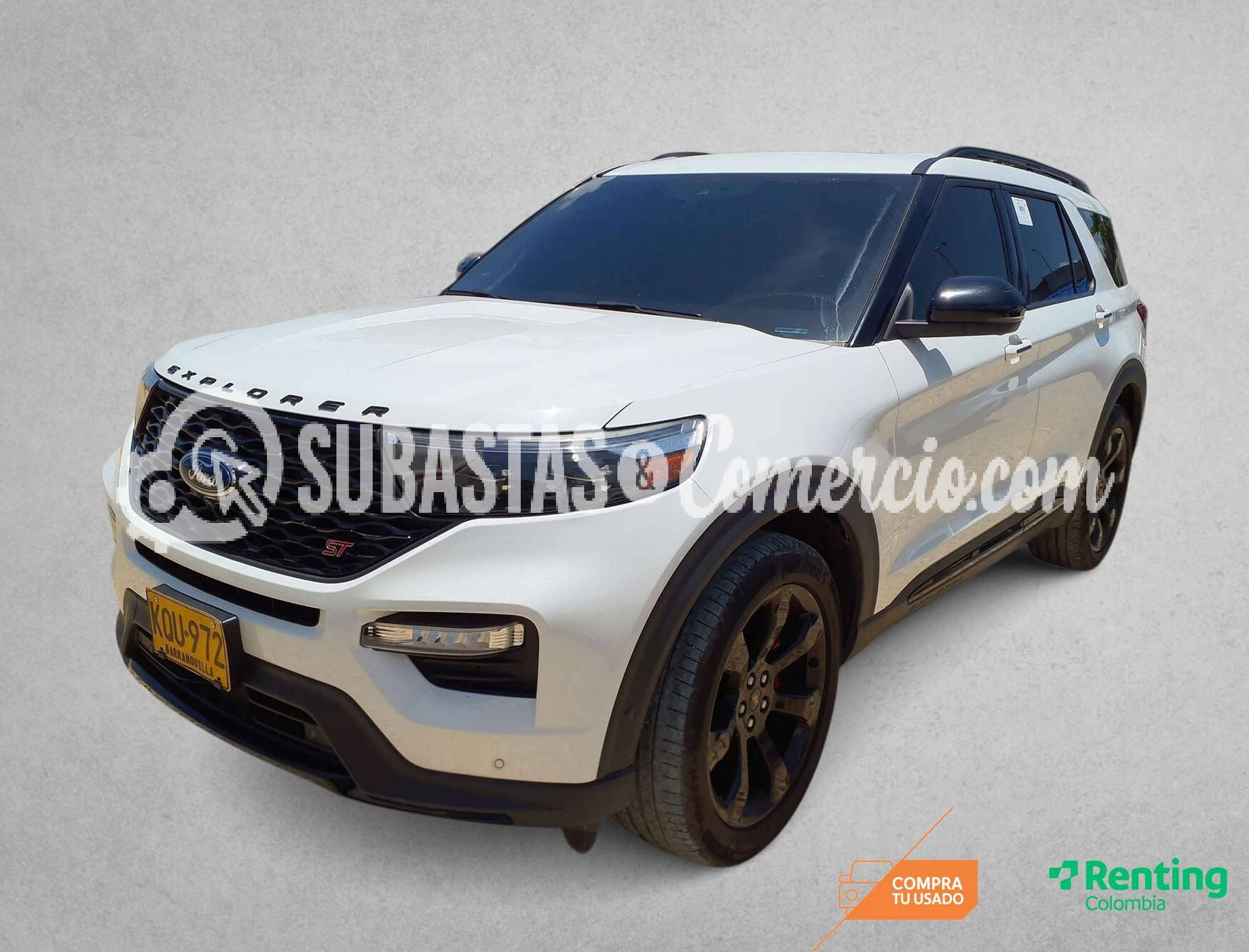 Camioneta - Suv Ford Explorer St Mod.2021 Placa - KQU972