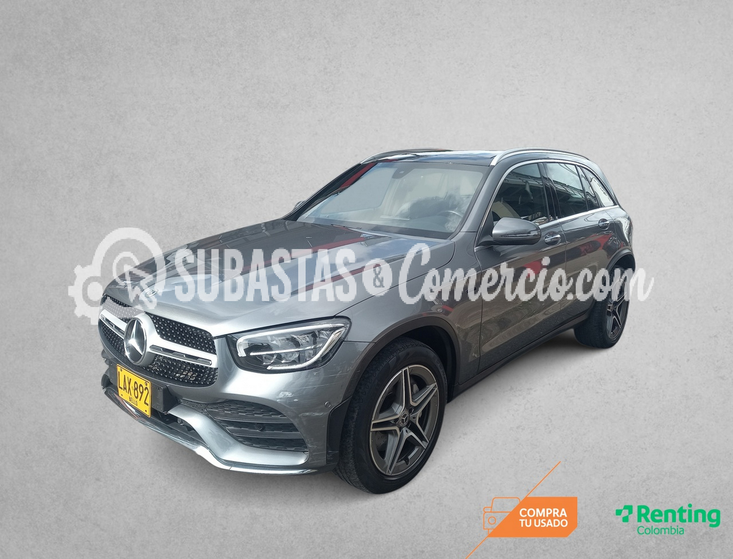 Camioneta - Suv Mercedes Benz Glc 300e 4 Matic Amg Line Mod.2022 Placa