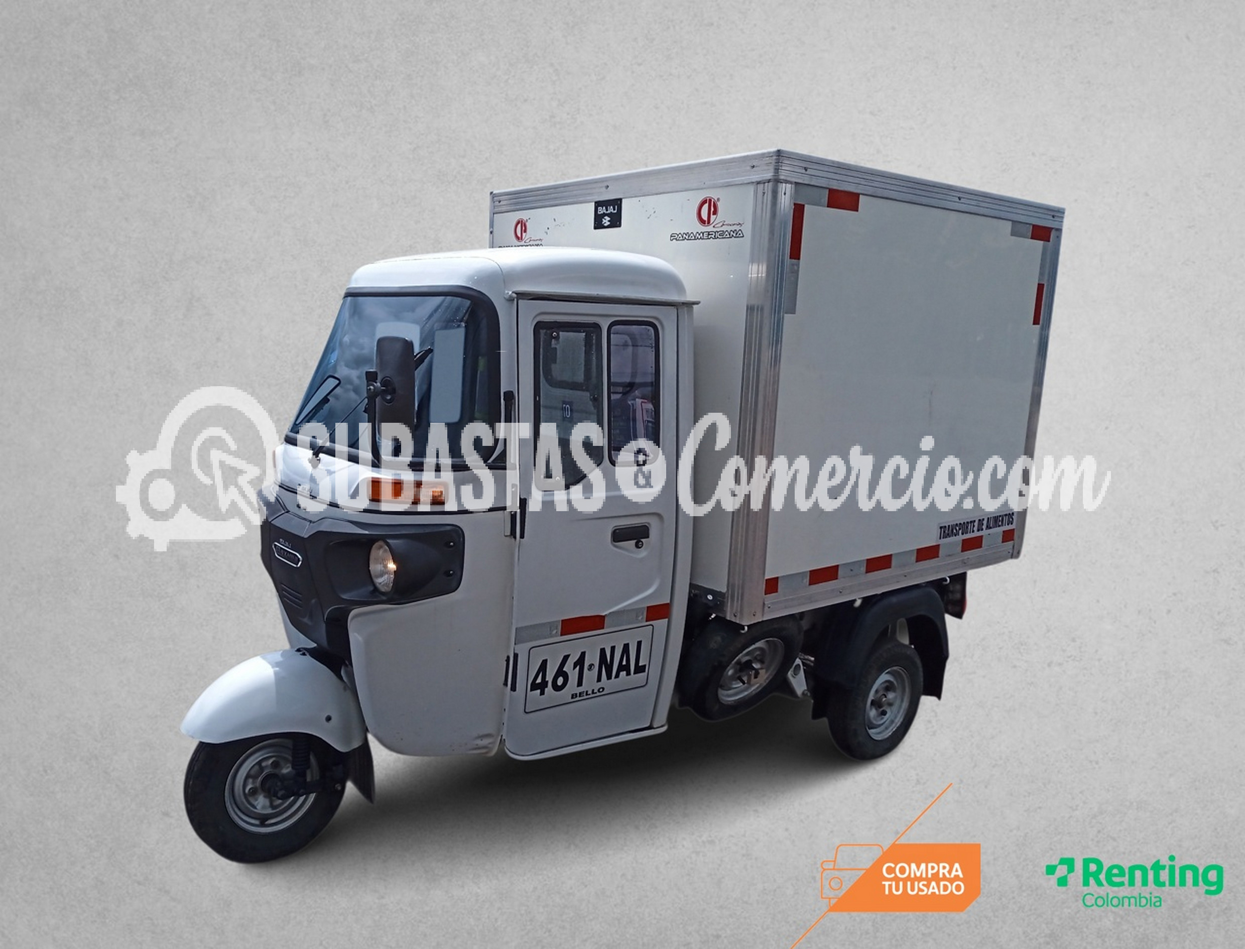 Motocarro Bajaj Re Maxima-C-pet Mod.2022 Placa - 461NAL