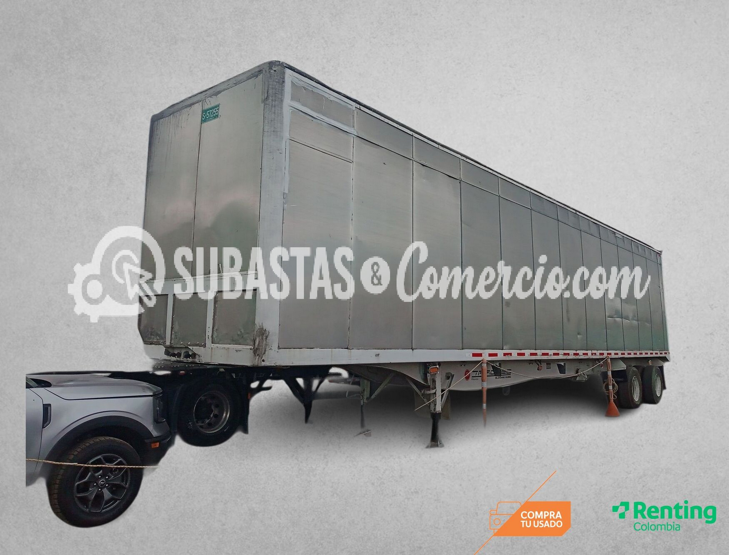Trailer Tractec Semirremolque Van 2 Ejes - Furgón Mod.2018 Placa - S57255