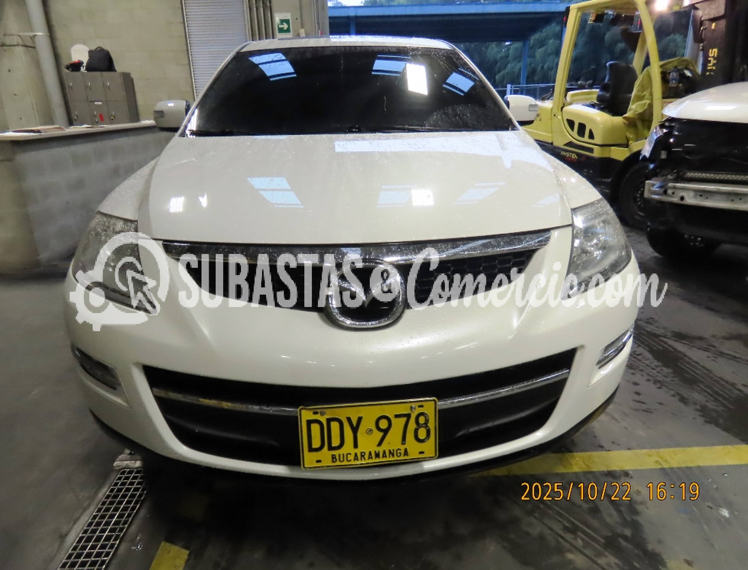 Campero Mazda Cx-9 Mod.2009 -Daños Placa - DDY978