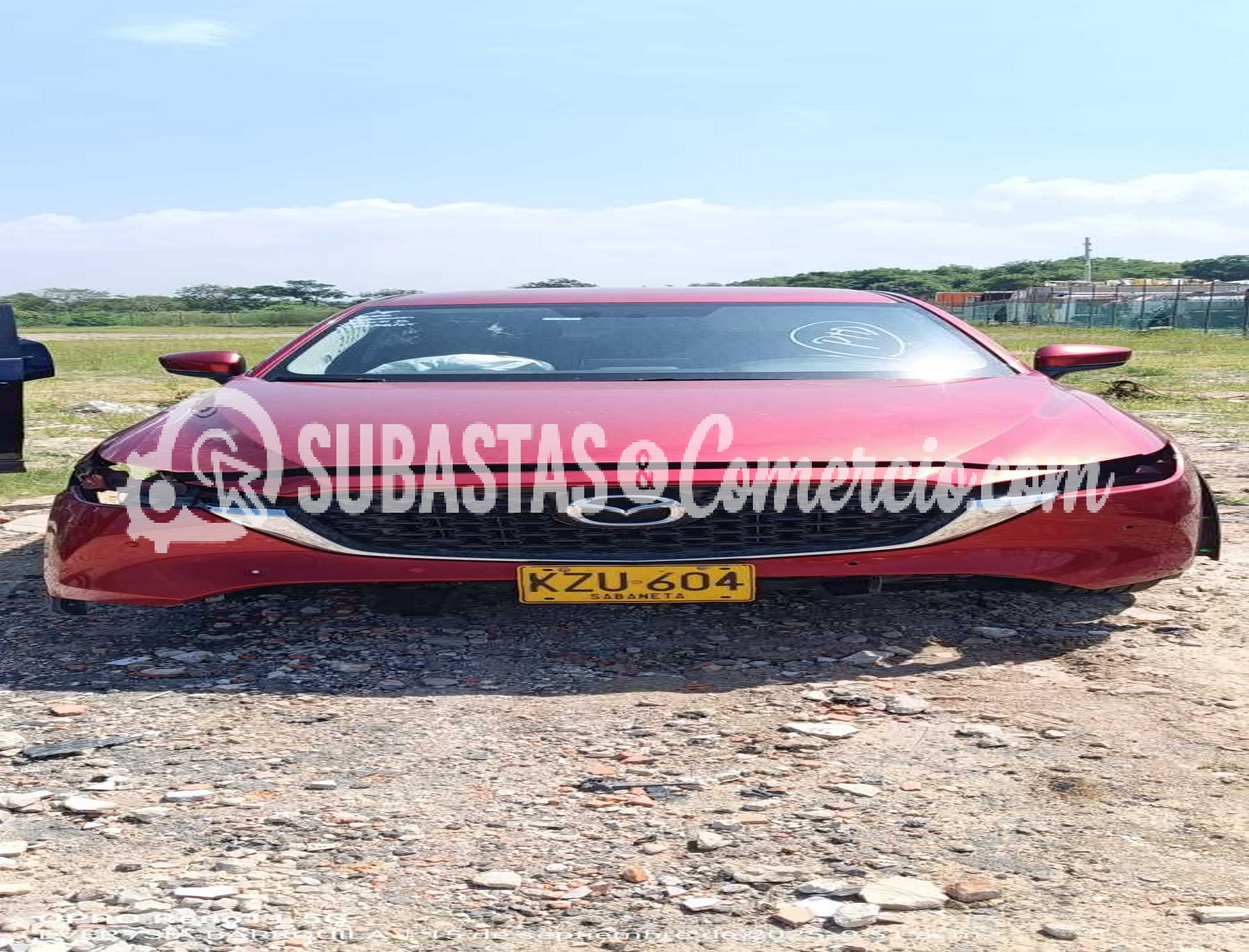 Camioneta Mazda Cx-5 Mod.2023 -Daños Placa - KZU604