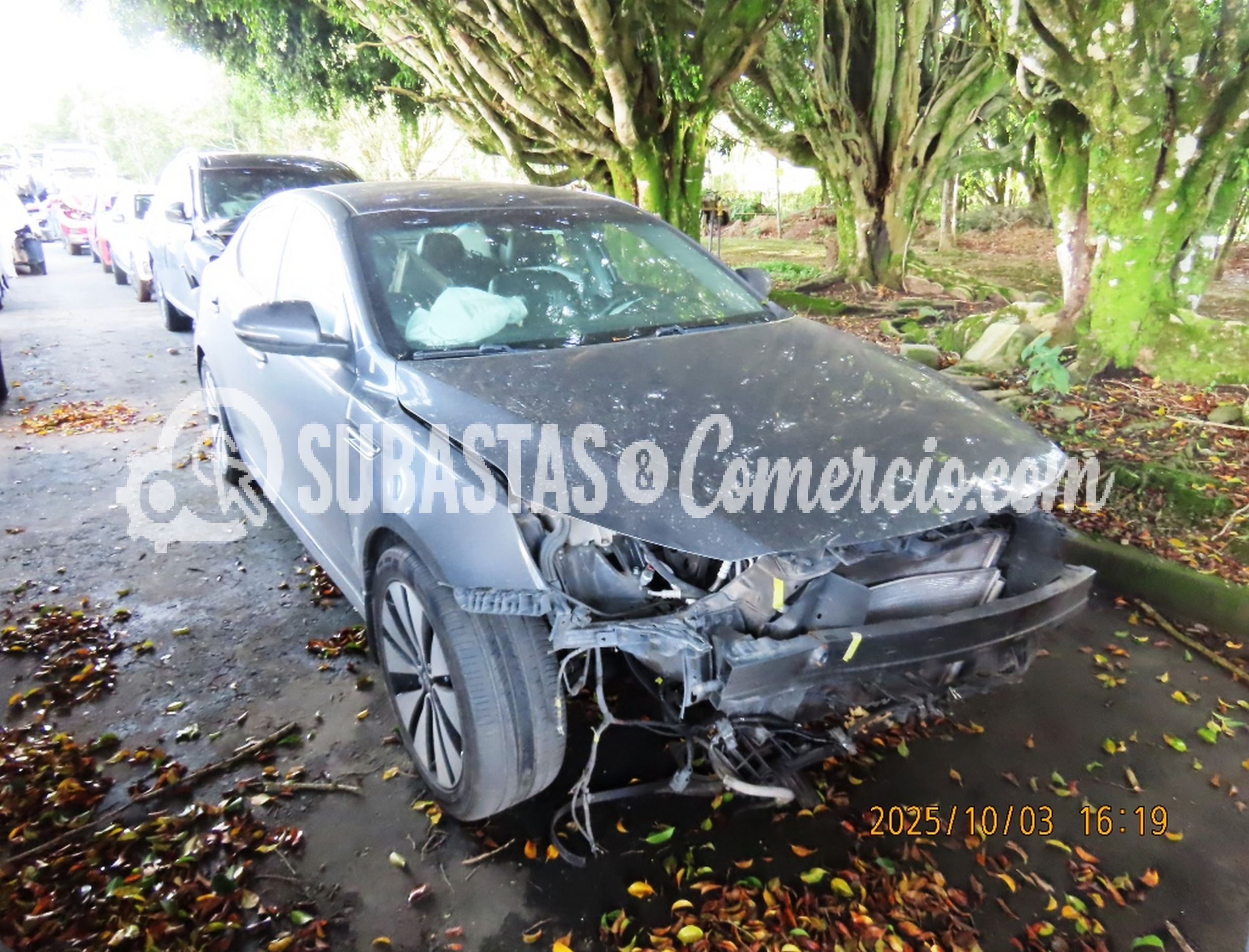 Automovil Kia Optima ex Mod.2012 -Daños Placa - MIO486