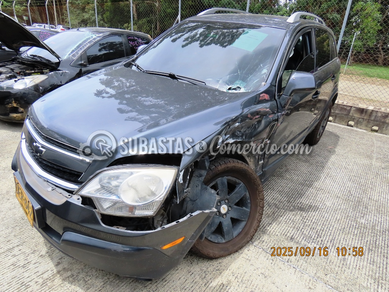 Automovil Chevrolet Captiva sport Mod.2011 -Daños Placa - DER842