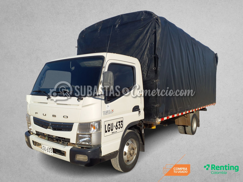 Camión liviano Mitsubishi Canter fuso 7.5l euro iv