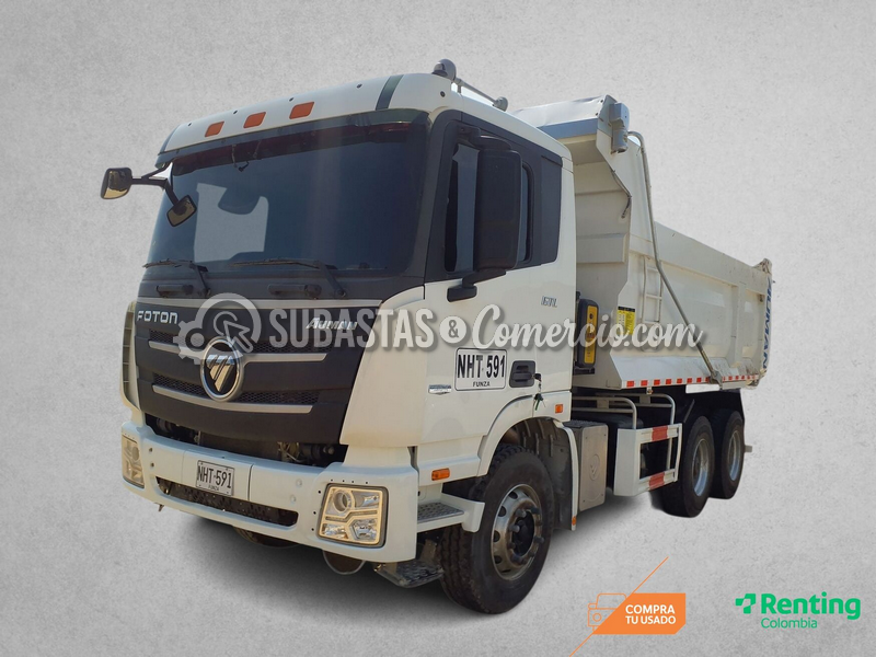 Dobletroque Foton Volqueta  auman bj3259 gtl 6x4