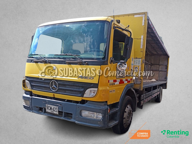 Mercedes benz Atego 1725 MOD.2007 Placa - VCM621
