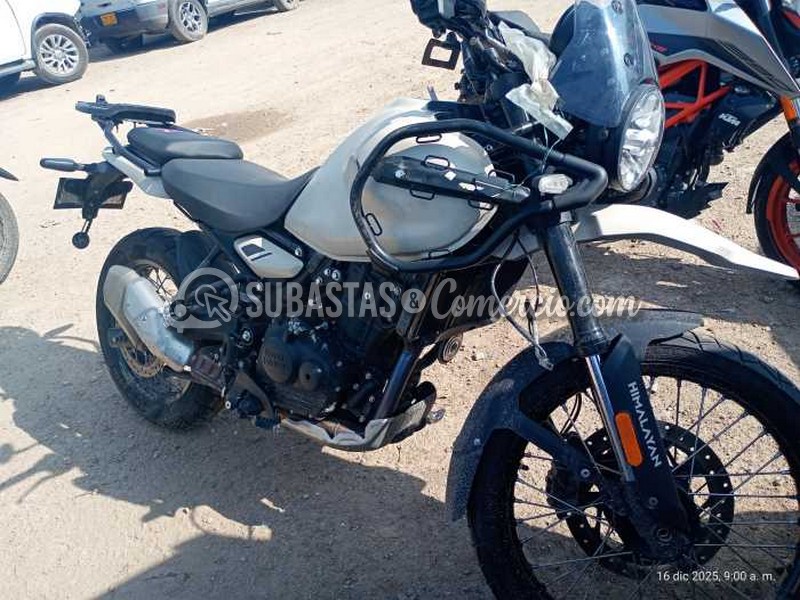 Royal enfield Himalayan 452 Mod.2025 - Daños Placa -  JHE66H