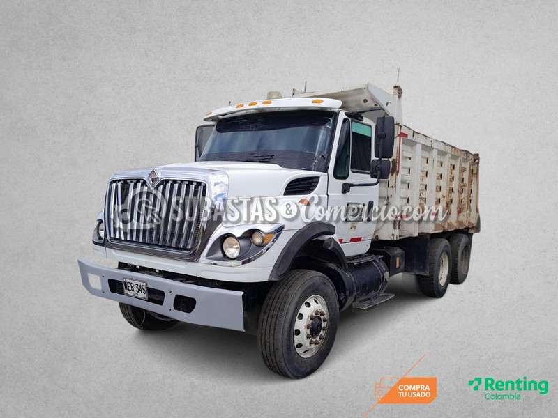 International 7600 sba 6x4 volqueta MOD.2015 Placa - WER345