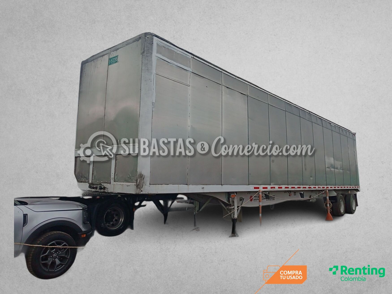 Tractec Semirremolque Van 2 ejes - Furgón Mod.2018 - Placa S57255