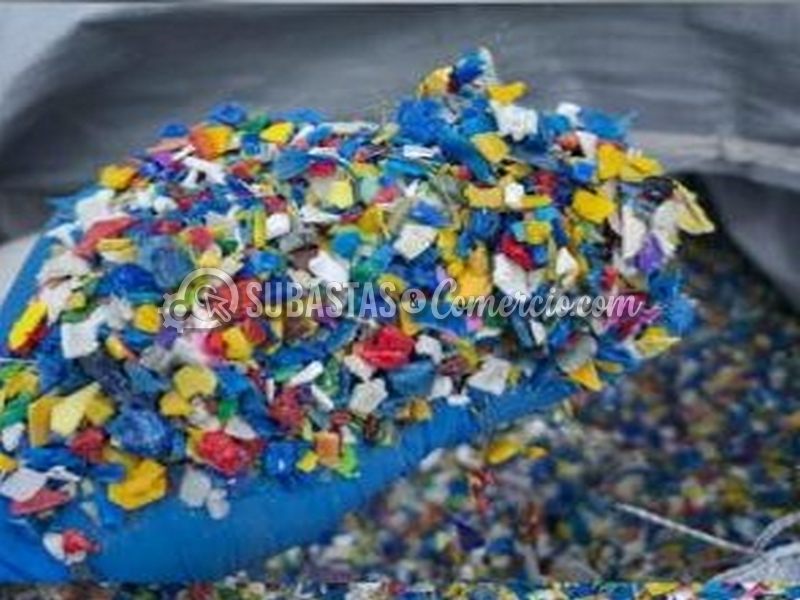 Recuperado HDPE soplado PO flake sucio