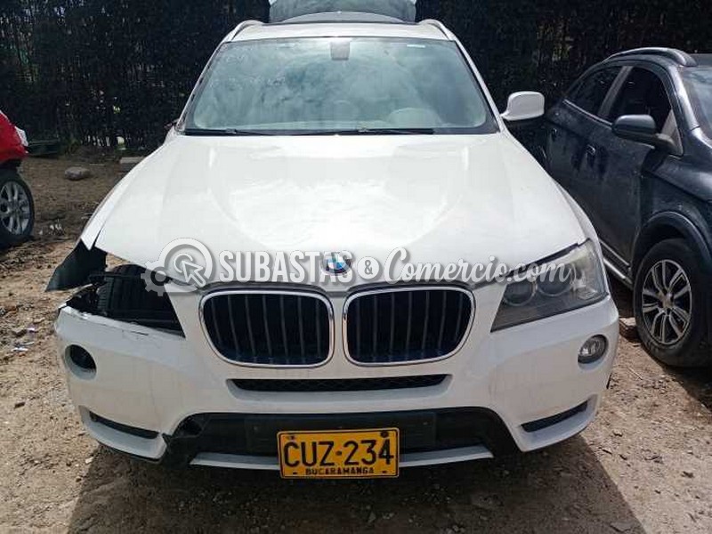 Bmw X3 xdrive20i Mod.2014 -Daños Placa - CUZ234