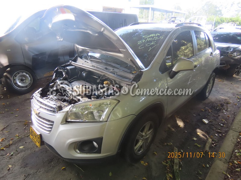 Chevrolet Tracker Mod.2017 -Daños Placa - JBO903