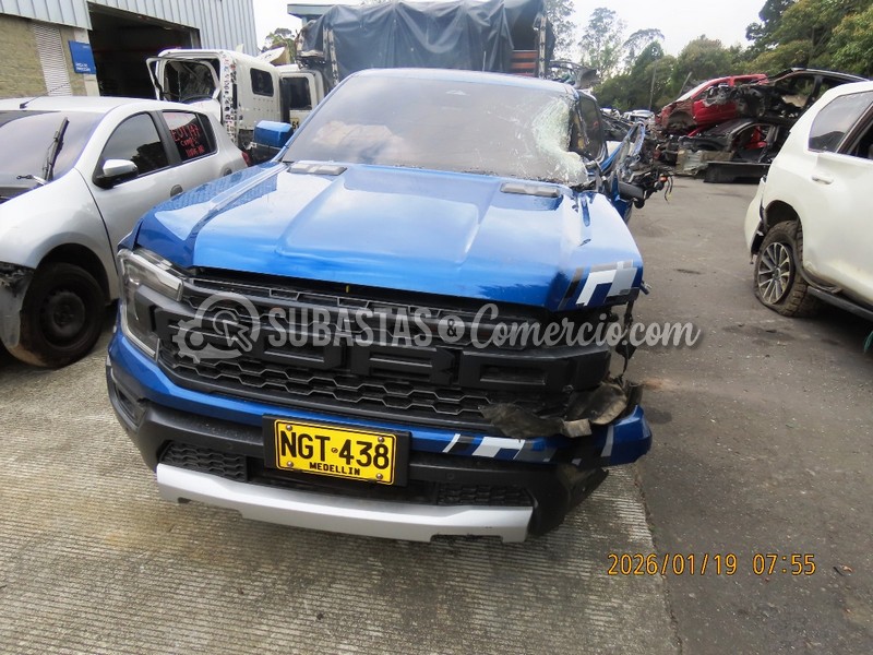 Ford Ranger raptor Mod.2023 - Daños Placa - NGT438