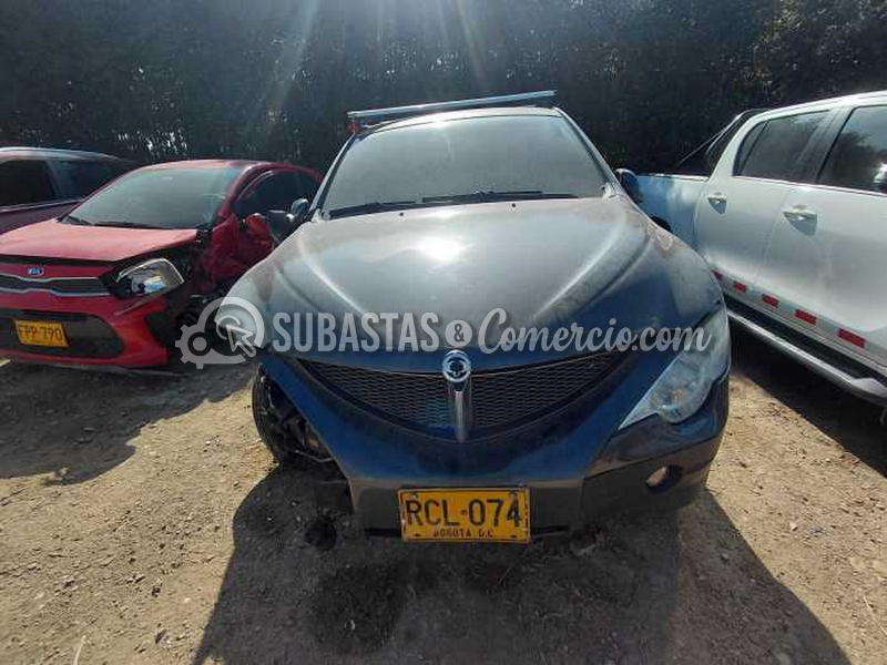 Ssangyong Actyon sports a200s Mod.2011 - Daños Placa - RCL074