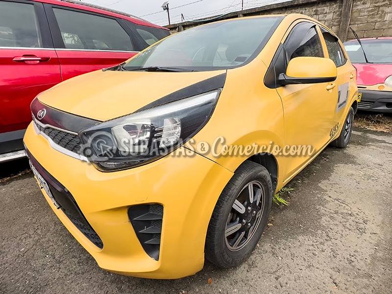 Taxi Kia Picanto Ekotaxi LX 2020 placa WOK278