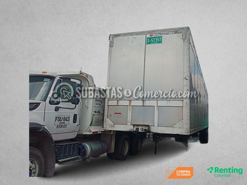 Tractec Semirremolque van 2 ejes - furgón MOD.2018 Placa - S57357