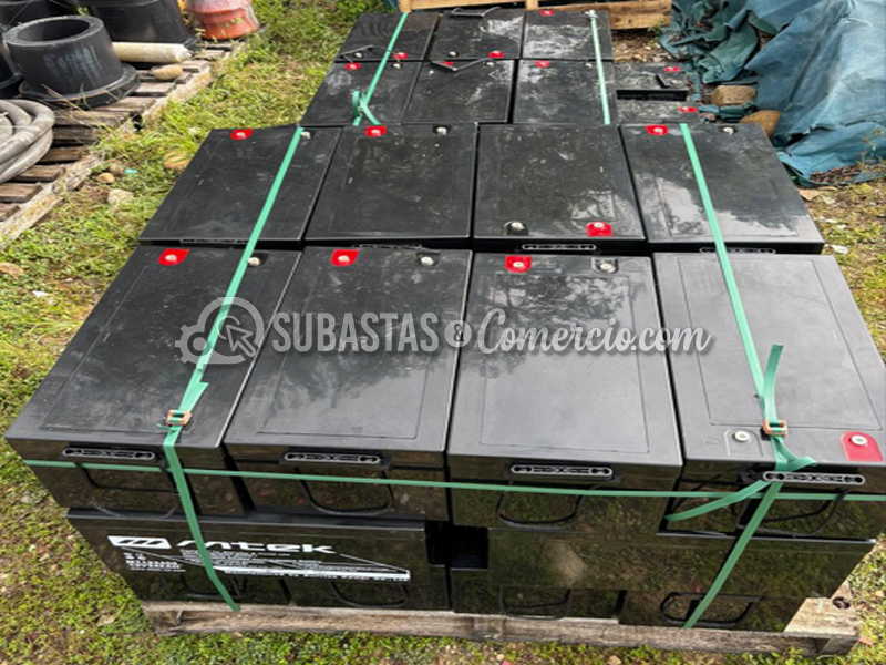 Chatarra de baterías de plomo ácido Aprox: 6.475 Kg