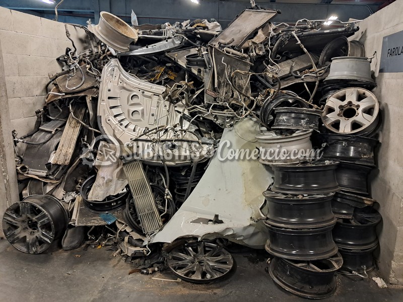 Chatarra de aluminio automotriz Aprox 1.100 Kg