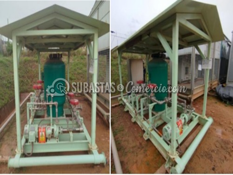 Skid  sistema de bombeo integrado aprox: 1 un