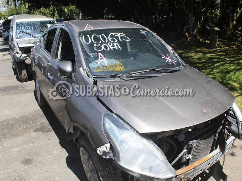 Nissan Versa Mod.2015 - Daños Placa - UCU693