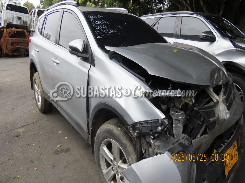 Toyota Rav 4 Mod.2013 - Daños Placa - MTZ673