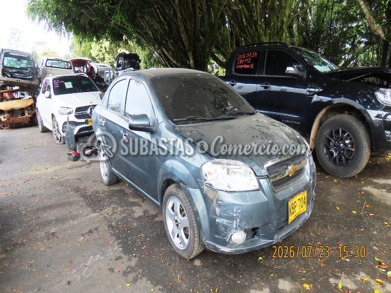 Salvamento Chevrolet Aveo emotion - 2010 - 704 - Guarne