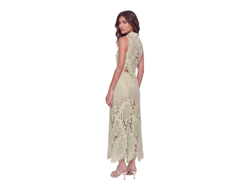 Falda Larga Lantana Celadon Talla M de Especia